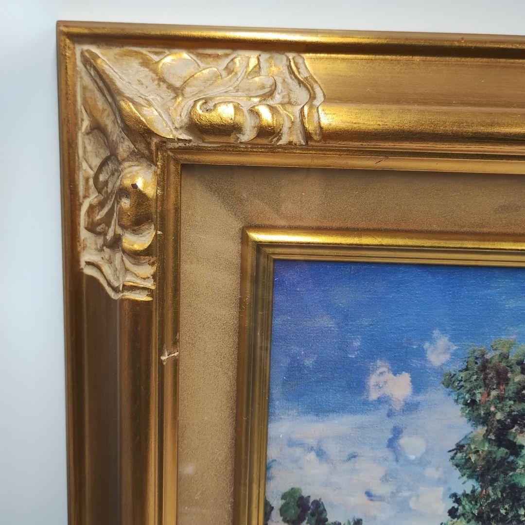【1週間限定割引】　クロード・モネ　[ 散歩 ] 　絵画　美術品　大きめサイズ