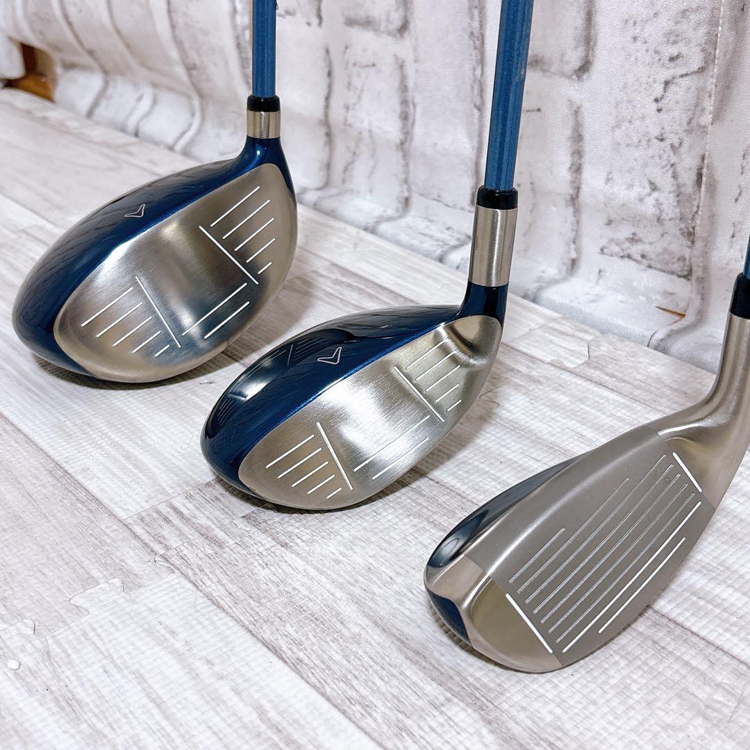 【美品】Callaway GEMS レディースゴルフ クラブセット 8本 W