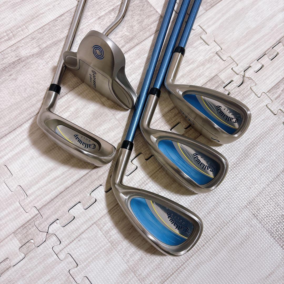 【美品】Callaway GEMS レディースゴルフ クラブセット 8本 W