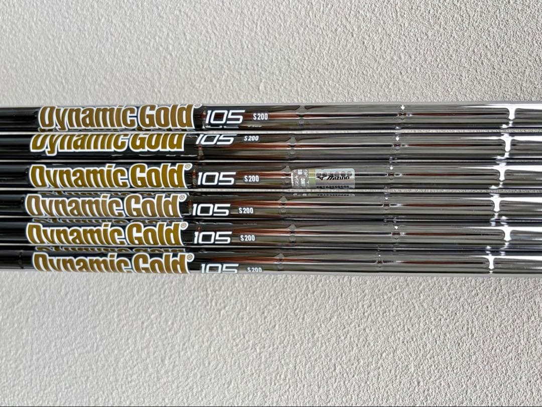 Dynamic Gold 105 S200 シャフト 6本セット