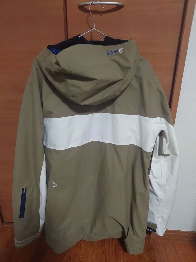 rew THE STRIDER JKT 19 カーキ/ホワイト