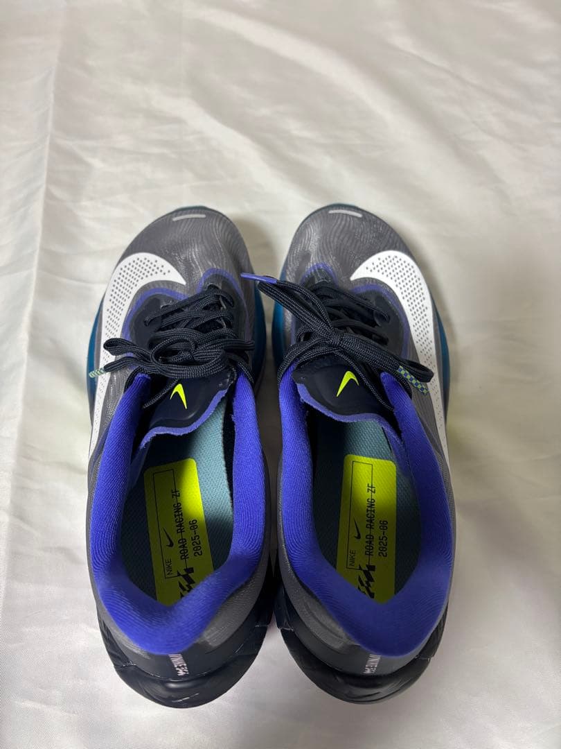 Nikeズームフライ6 ZoomX スニーカー グレー/ネイビー 27.5cm