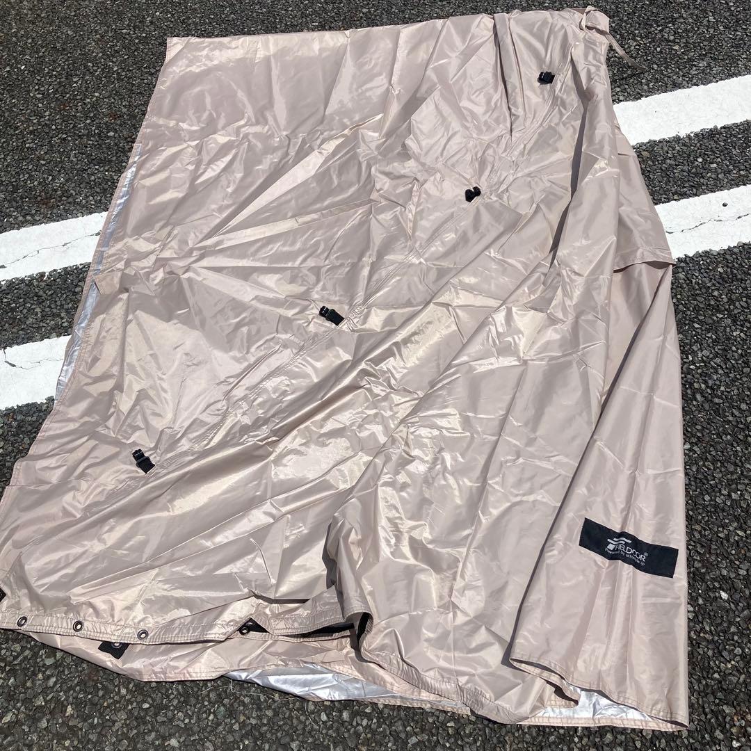 FIELDOOR カーサイドタープ　キャノピーポール　セット