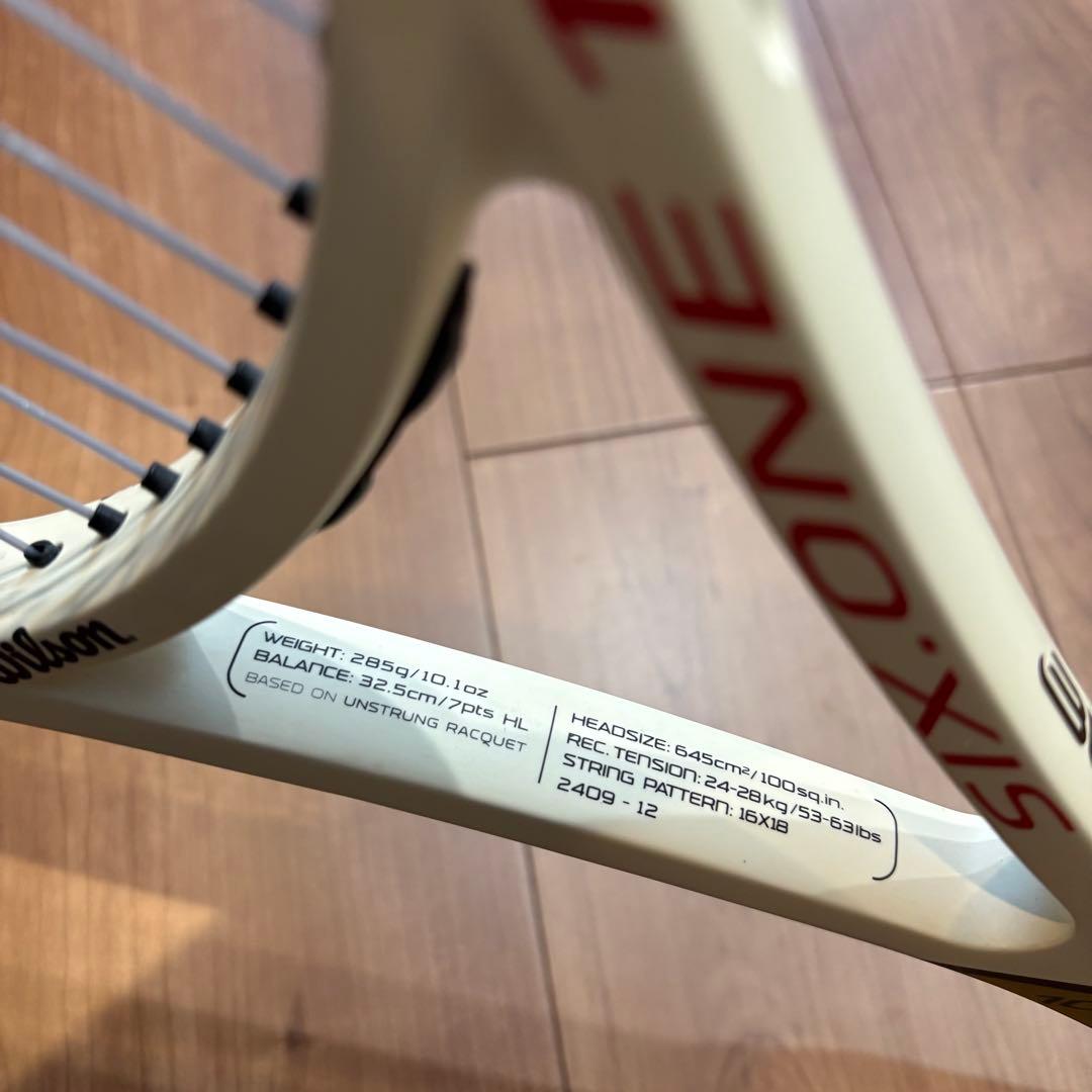 ラケット(硬式用) Wilson Pro Staff six one 100