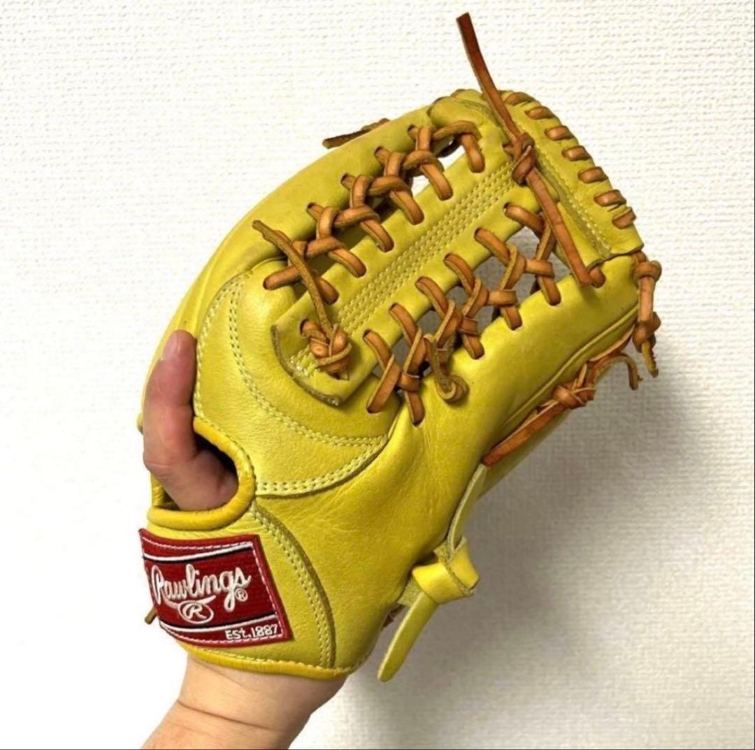 ローリングス 型抜群 即戦力 軟式 少年 オールラウンド　グローブ　野球