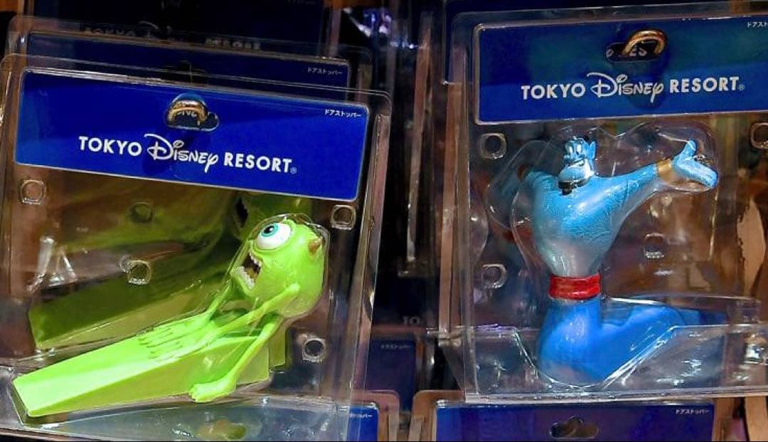 マイク　ジーニー　東京ディズニーランド ドアストッパー
