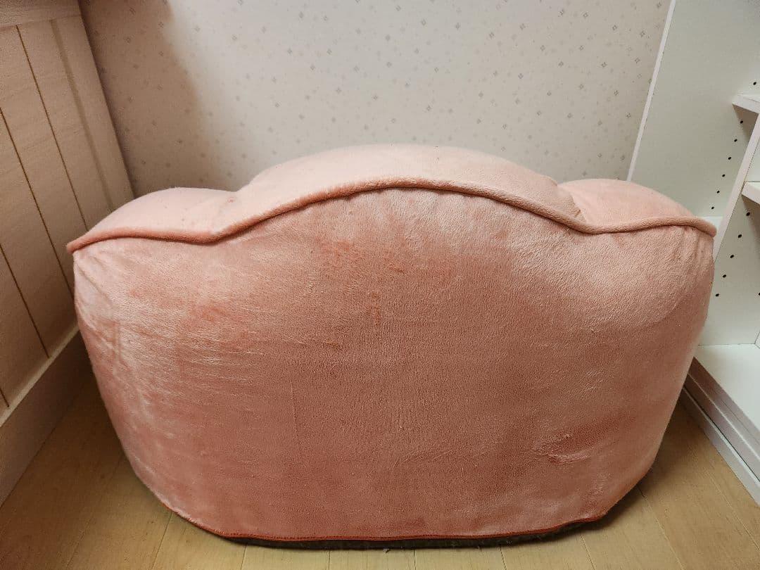ロマンティックプリンセス ロマプリ ピンク 1人掛け ソファ シェルソファ