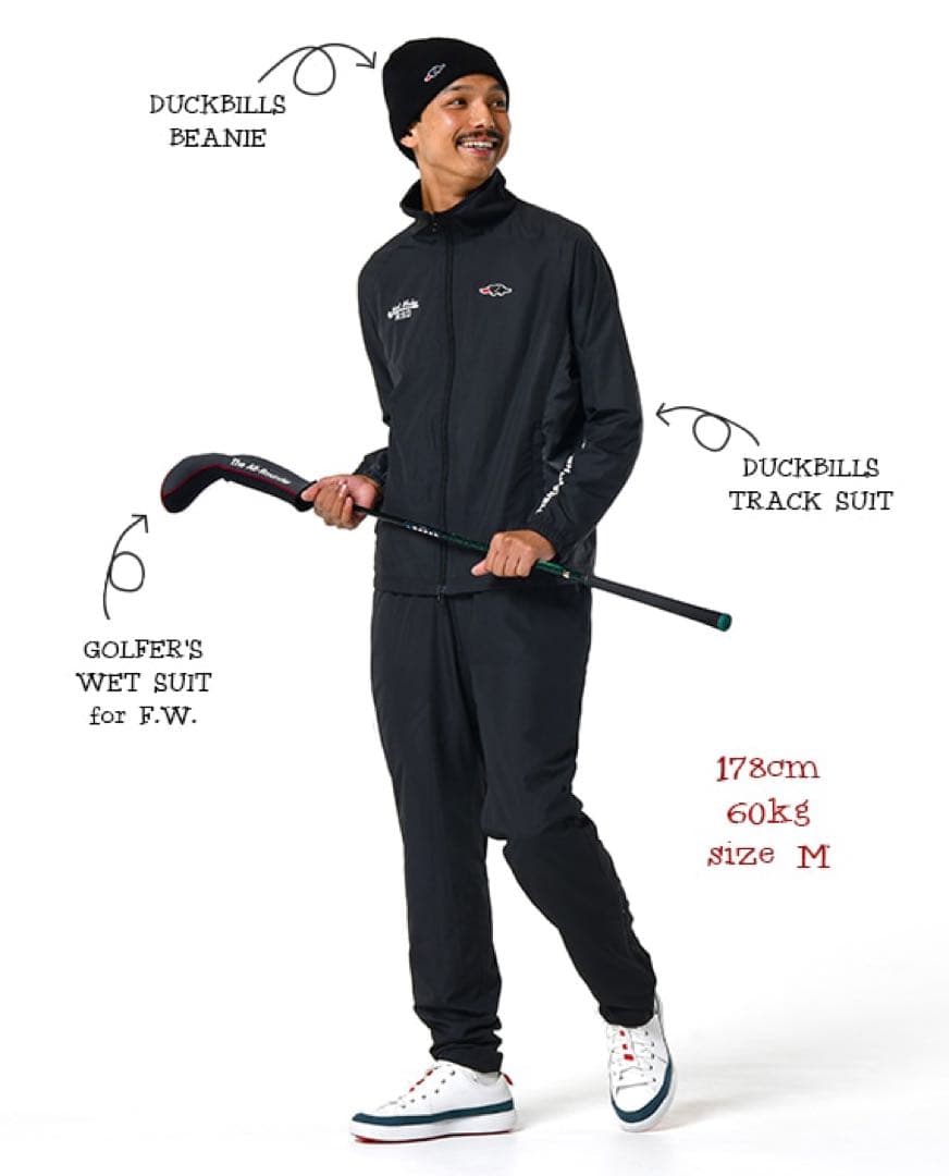 rough swell DUCKBILLS TRACK SUIT セットアップ