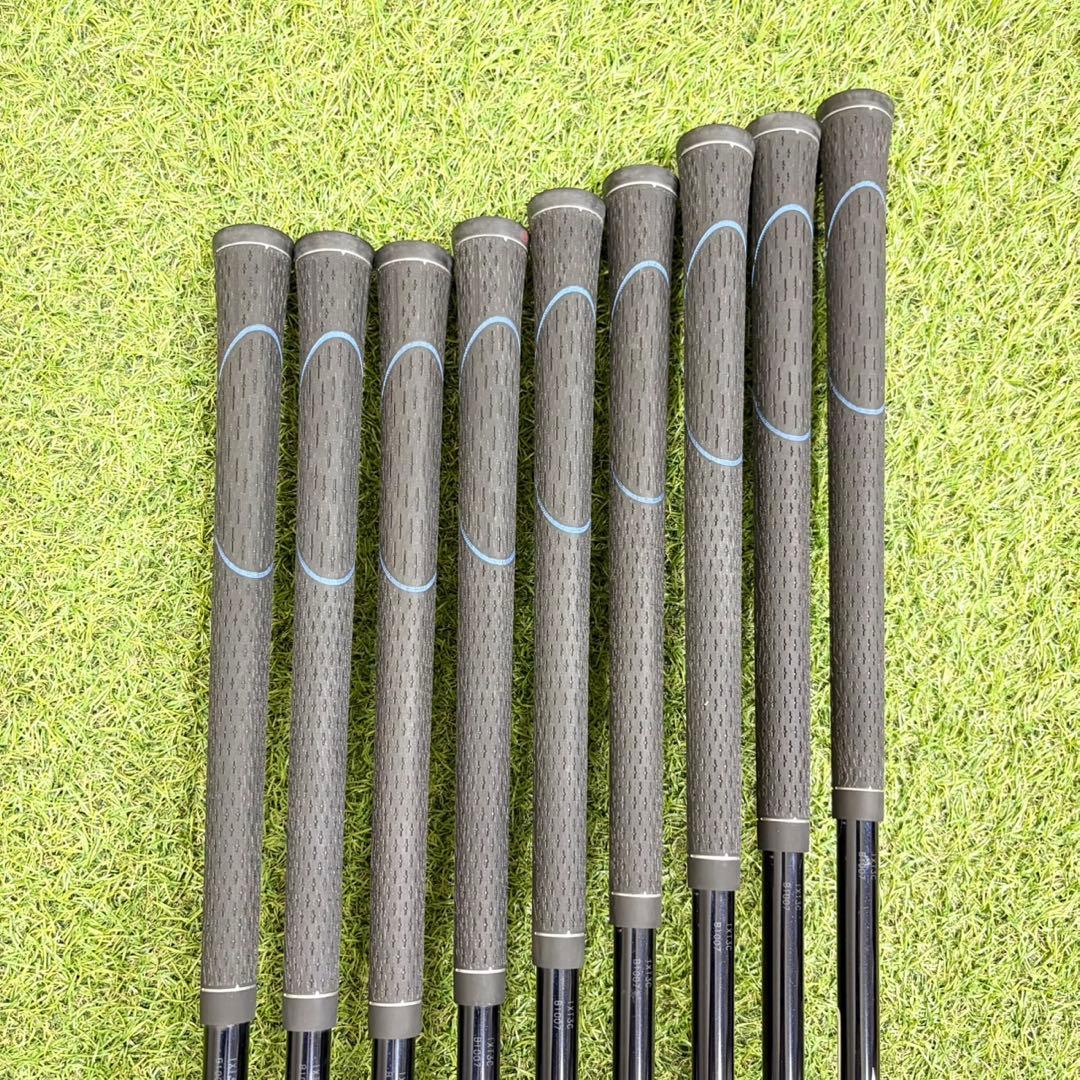 良品 ミズノ JPX800 FORGED メンズ アイアンセット 9本 右 SR