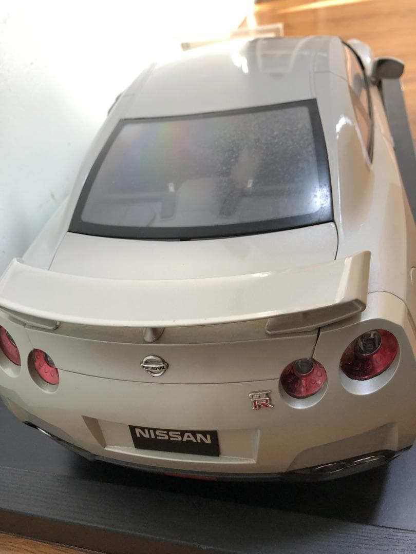 デアゴスティーニ　日産 GT-R 1/8　完成品　ライト点灯　動作確認済み