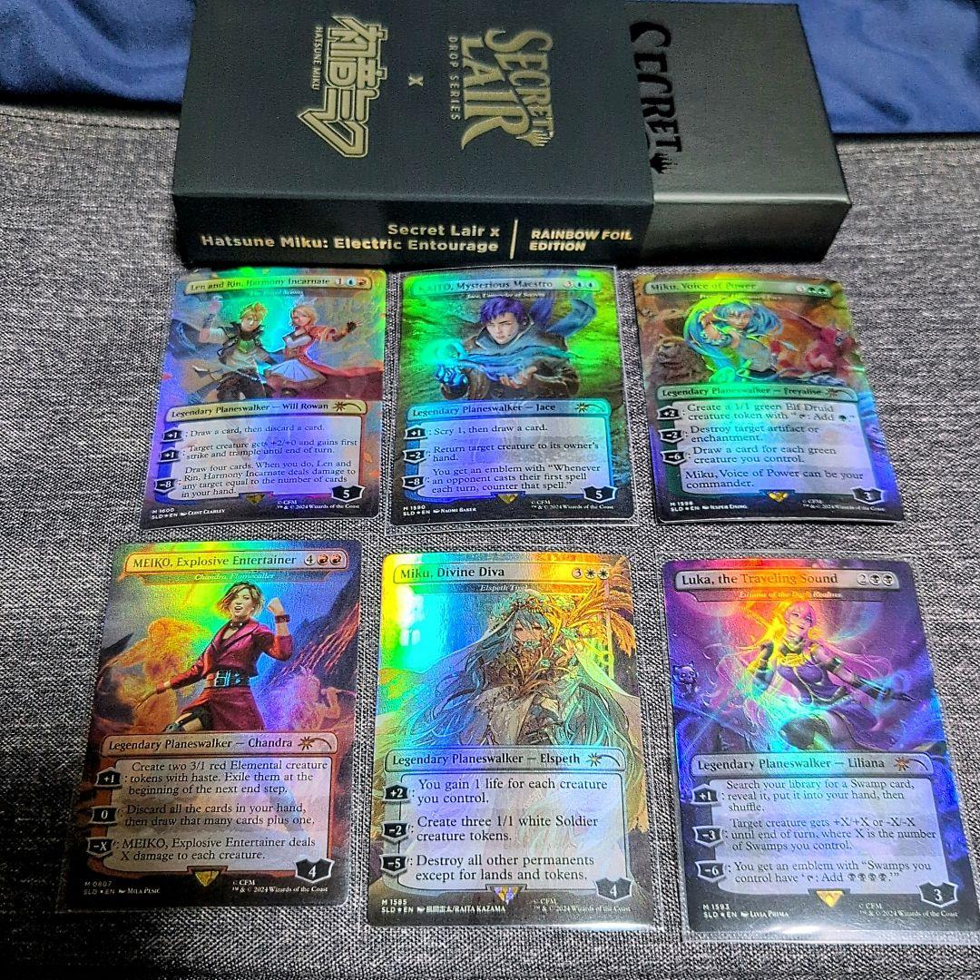 MTG 初音ミク:Electric Entourage 英語 foil