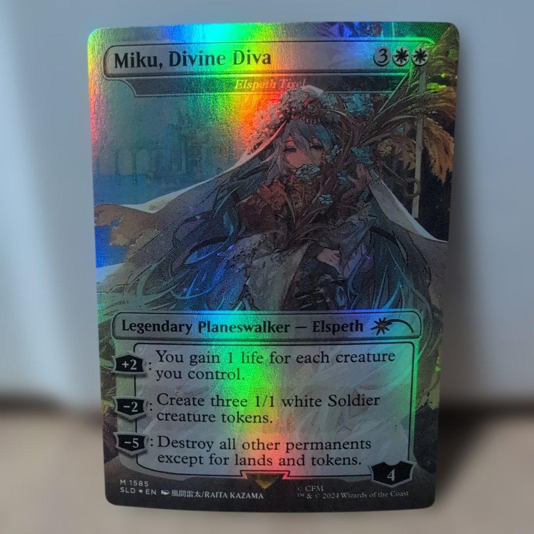 MTG 初音ミク:Electric Entourage 英語 foil
