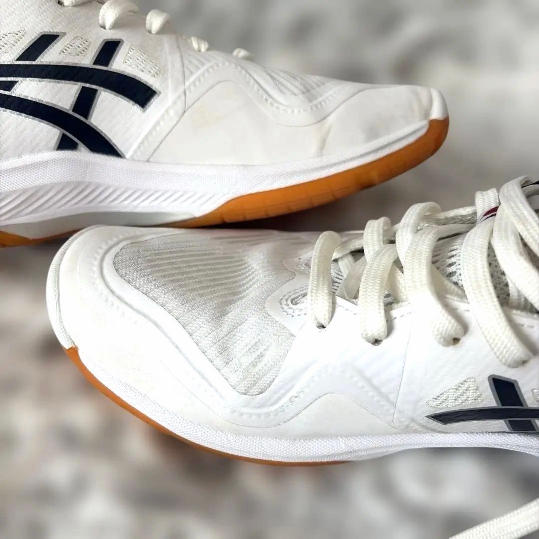 美品 26㎝ JAPAN ASICS ローテ ジャパンライト ホワイトネイビー