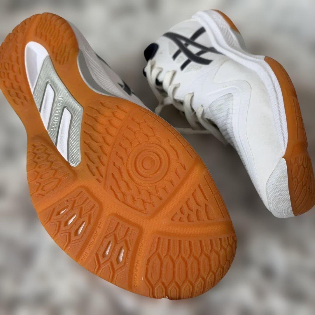 美品 26㎝ JAPAN ASICS ローテ ジャパンライト ホワイトネイビー