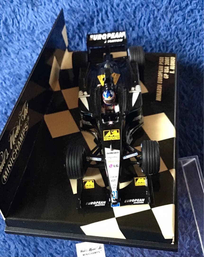 2,111台ミニチャンプス1/43フェルナンド・アロンソMINARDI PS01