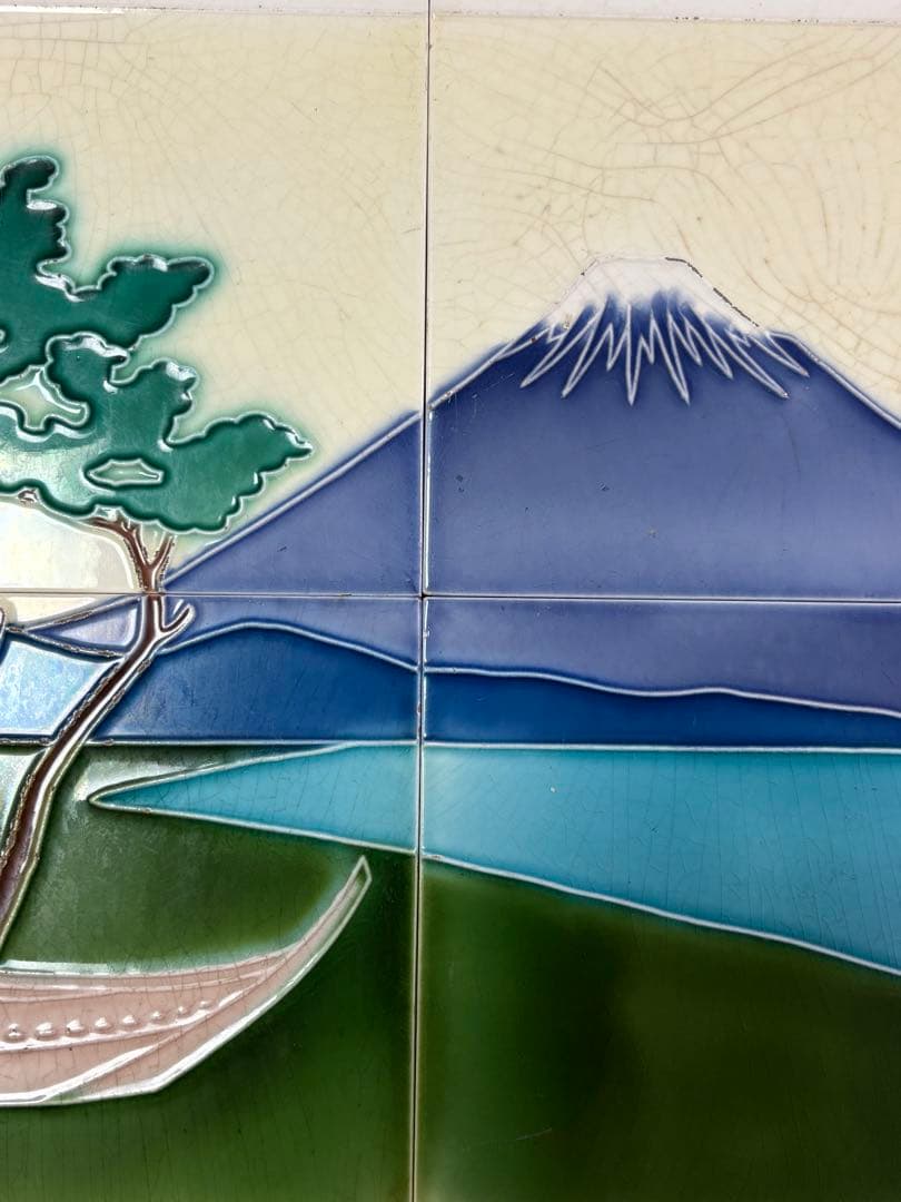 マジョリカタイル　佐藤煉瓦工場　富士山