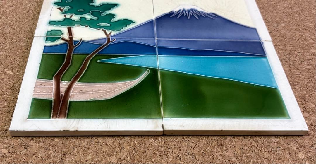マジョリカタイル　佐藤煉瓦工場　富士山