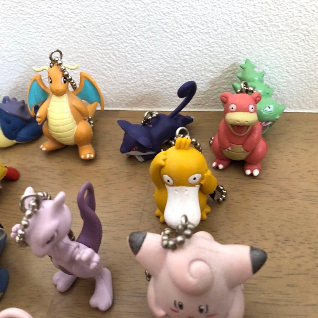 Pokémon ポケモンホルダー 当時物 キーホルダー 17点セット 海洋堂