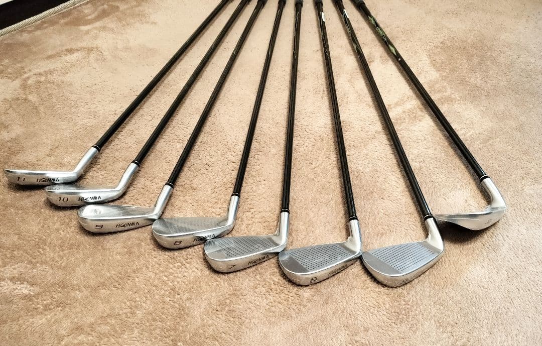 超美品　本間（HONMA） ゴルフクラブセット （BERES MG703含む）