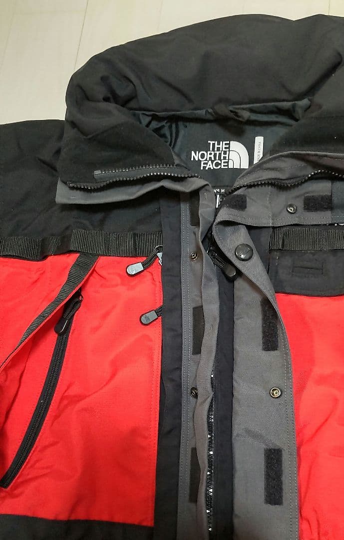 THE NORTH FACE スキーウェア 上M/下L 黒/赤