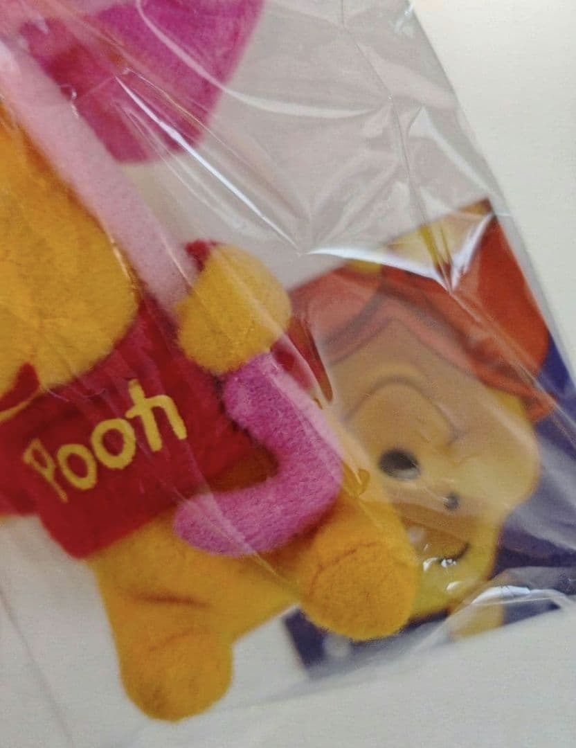 プーさん　激レア　ぬいぐるみ　ストラップ　winnie the pooh レトロ