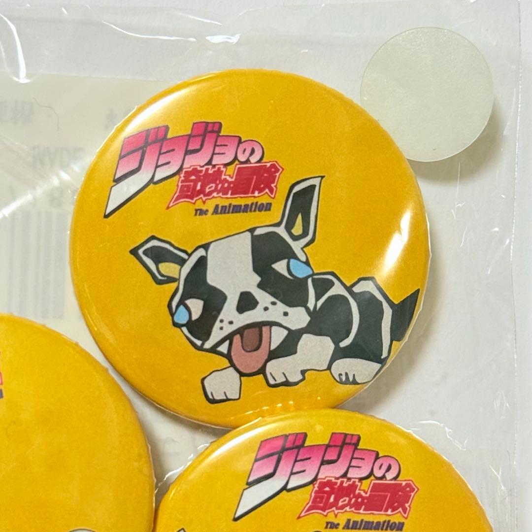 ジョジョの奇妙な冒険　イギー　タワーレコード　缶バッジ　セット　タワレコ　コラボ