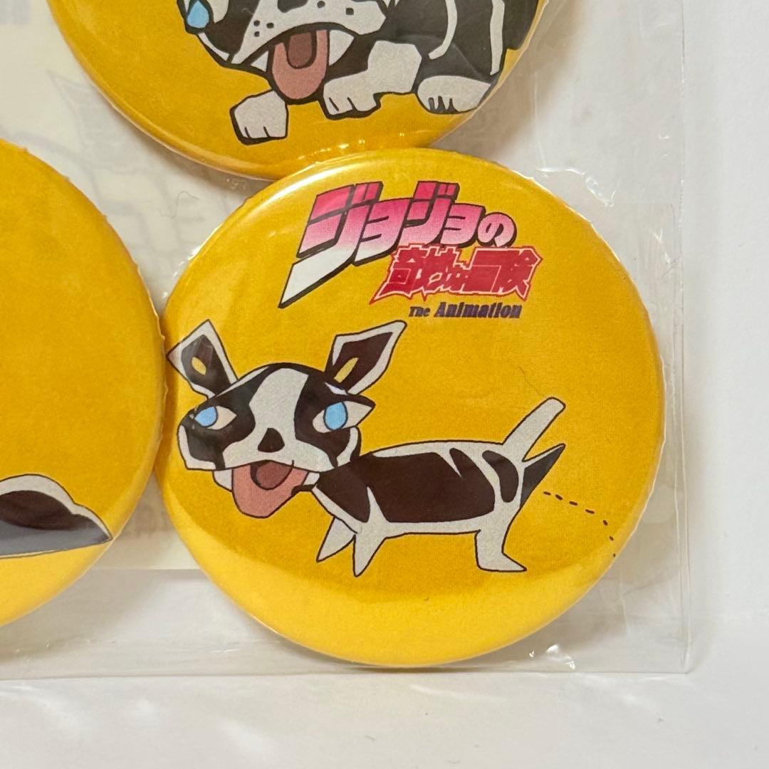 ジョジョの奇妙な冒険　イギー　タワーレコード　缶バッジ　セット　タワレコ　コラボ