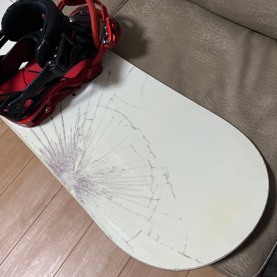 BURTON CLASH 158 × SALOMON HOLOGRAM M