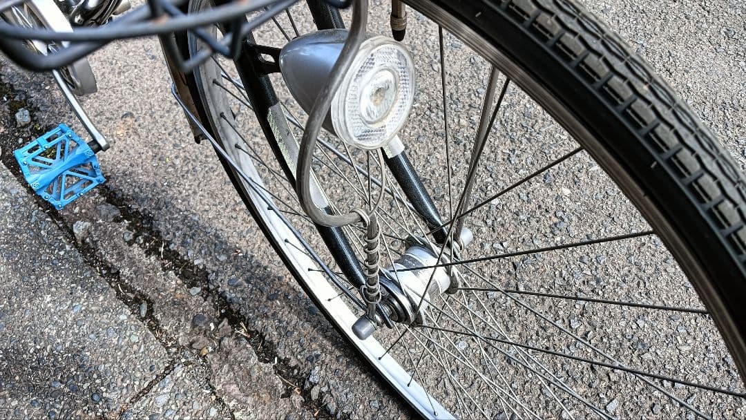 あさひ 自転車 中古 27インチ オートライト 6速