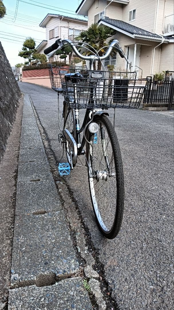 あさひ 自転車 中古 27インチ オートライト 6速
