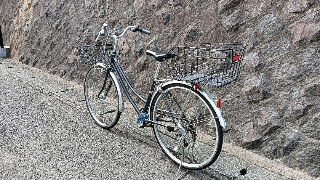 あさひ 自転車 中古 27インチ オートライト 6速