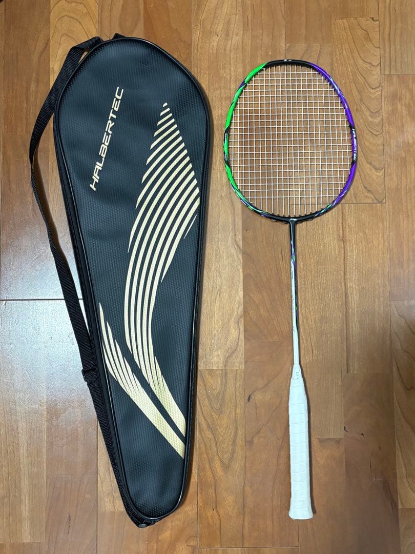 【美品】LI-NING (リーニン)バドミントンラケット ハルバーテック9000