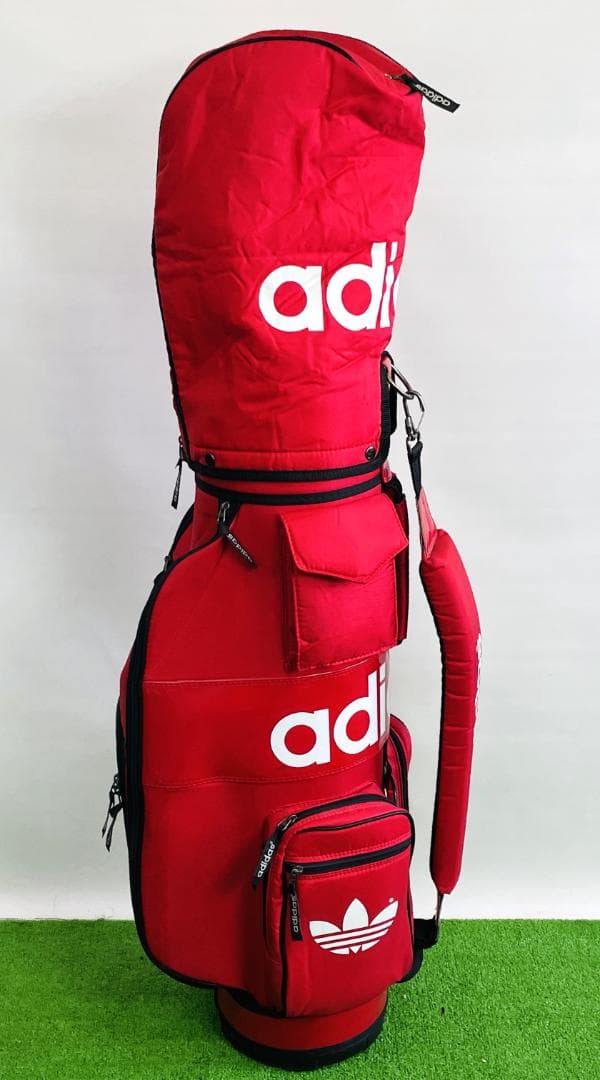 adidas アディダス トレフォイル キャディバッグ ビンテージ