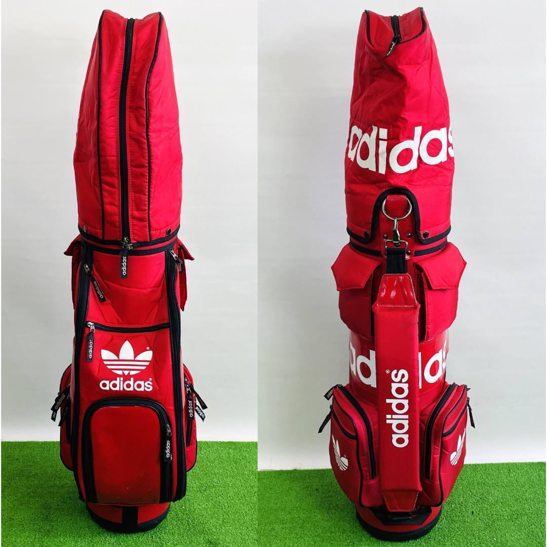 adidas アディダス トレフォイル キャディバッグ ビンテージ