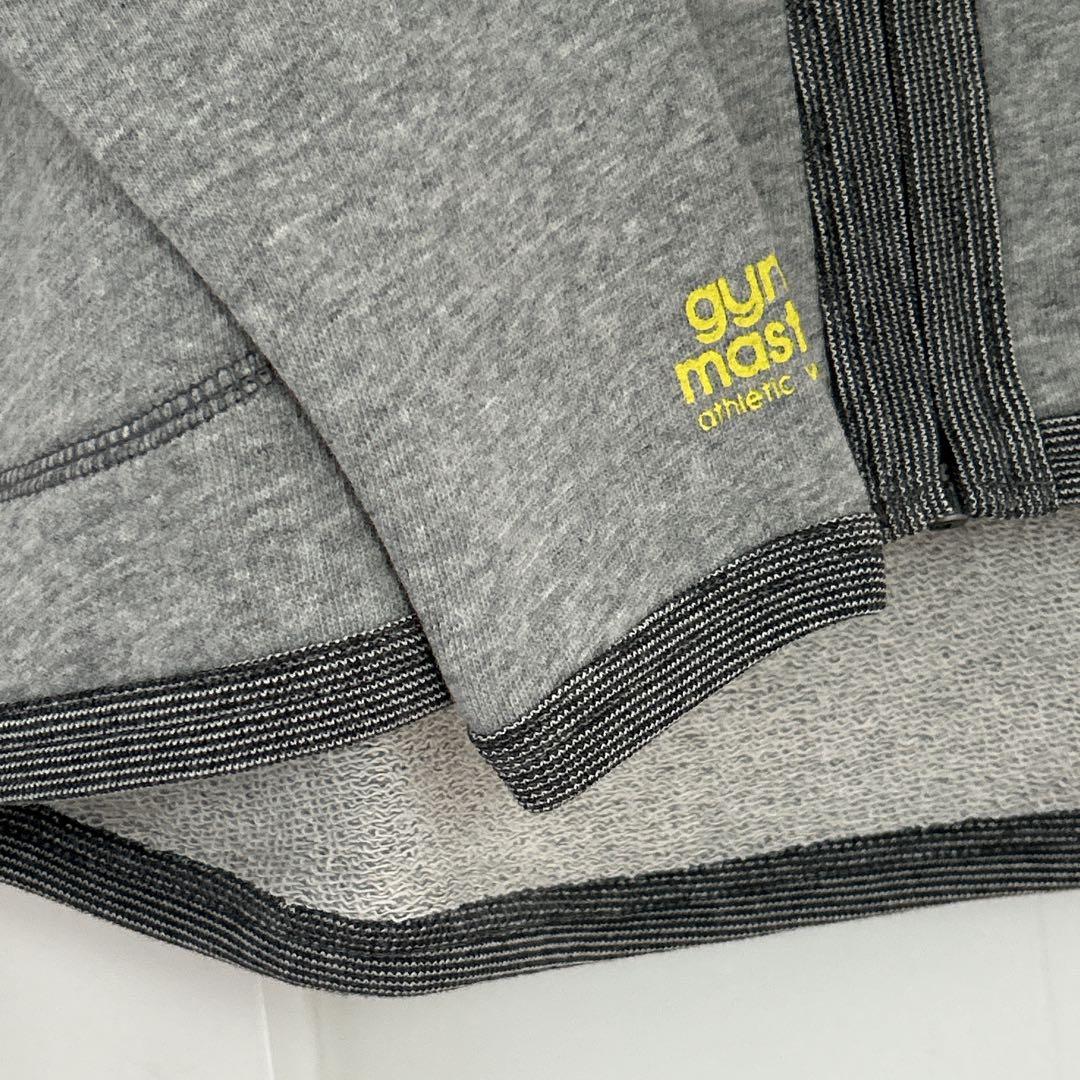 gym master スウェット ロングテールジップパーカー　【新品未使用】