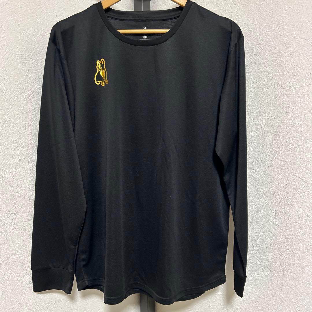 サッカージャンキー　claudio pandiani ロンt 背面ロゴ　XL