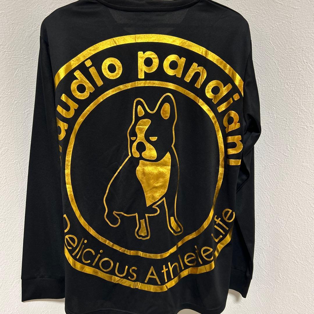 サッカージャンキー　claudio pandiani ロンt 背面ロゴ　XL