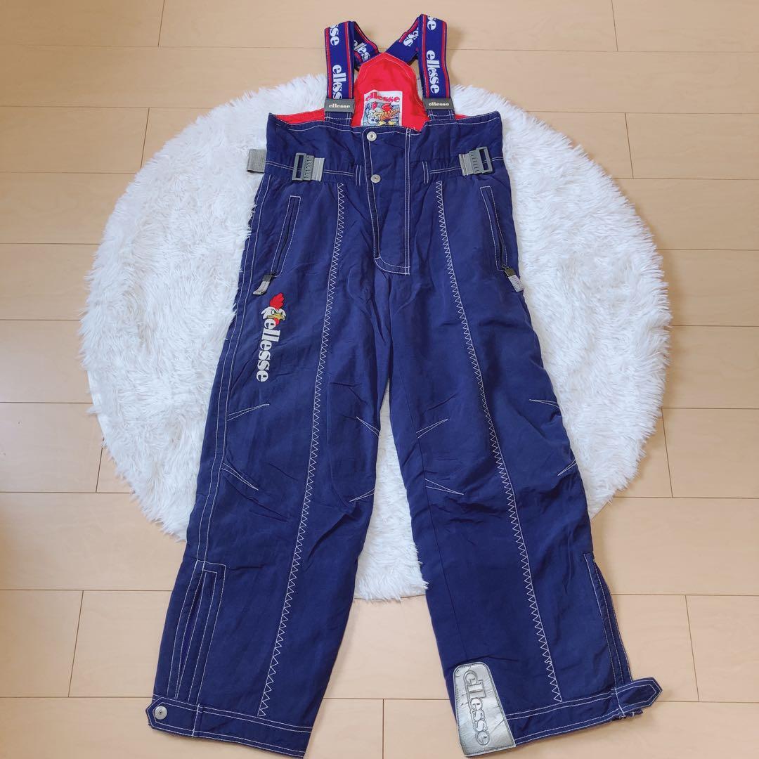 エレッセ⭕️スノーボードパンツ　スキー　ズボン　つり　M 希少　レア　カバーオール