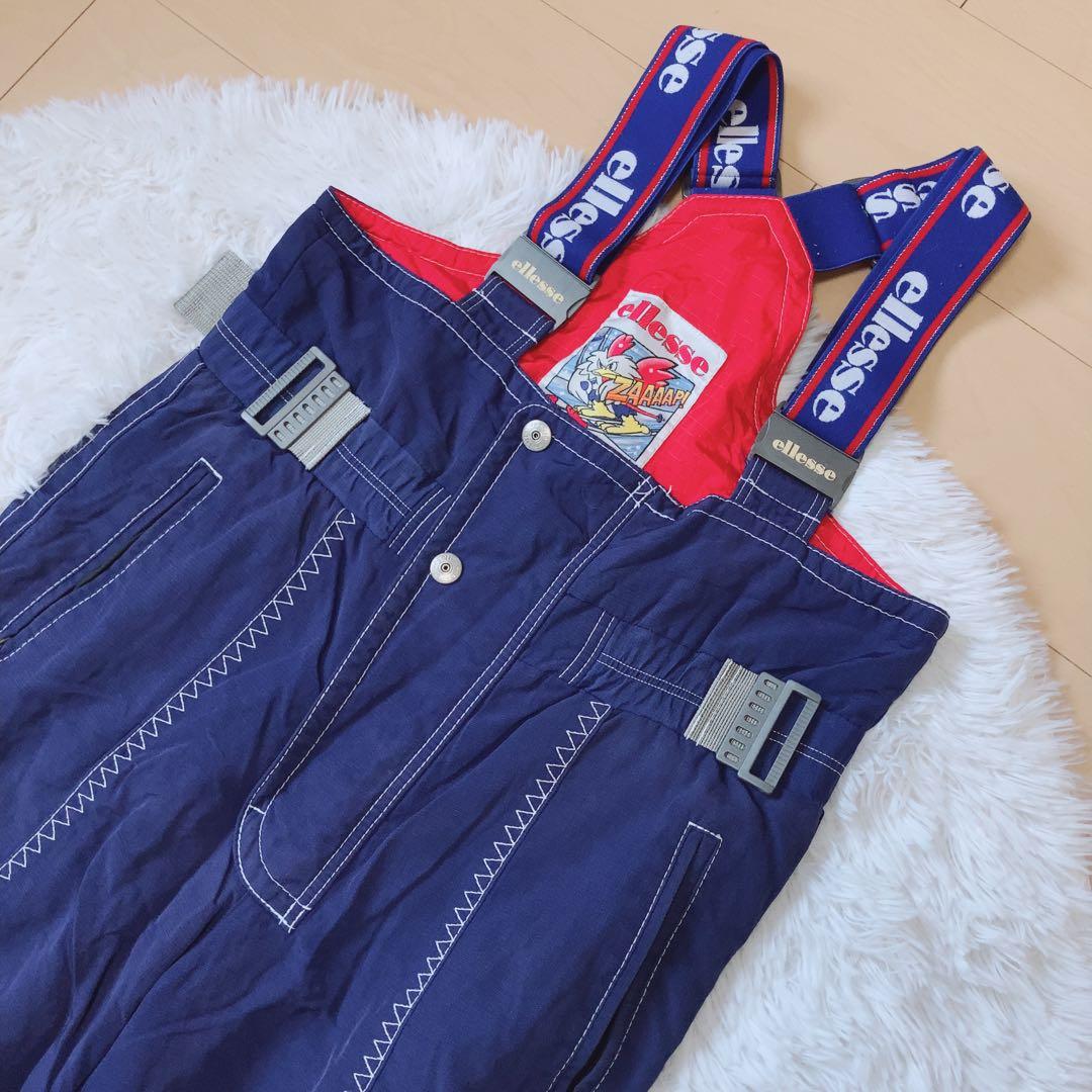 エレッセ⭕️スノーボードパンツ　スキー　ズボン　つり　M 希少　レア　カバーオール