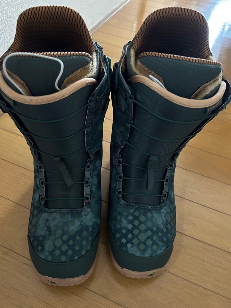 Burton Stash Hunter スノーボードブーツ Green Camo