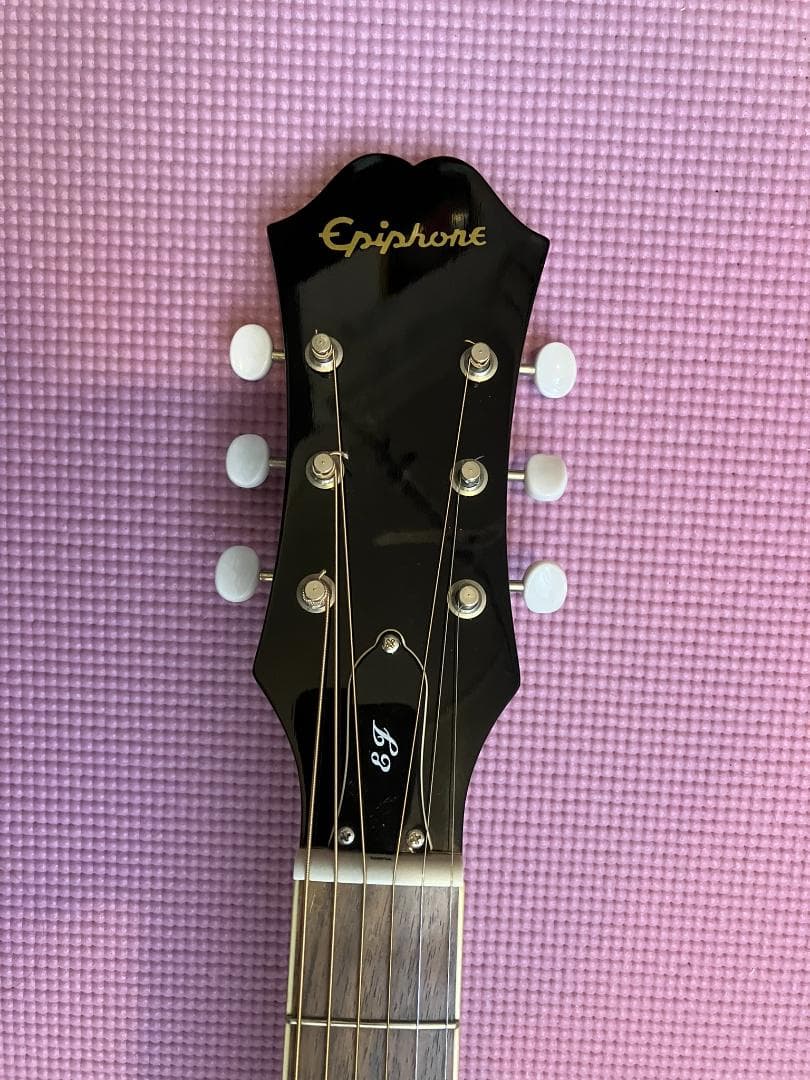 Epiphone エピフォン EJ-45 調整済 TASQナット 牛骨サドル交換