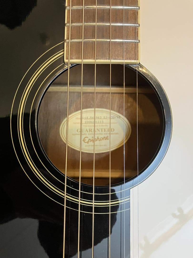 Epiphone エピフォン EJ-45 調整済 TASQナット 牛骨サドル交換