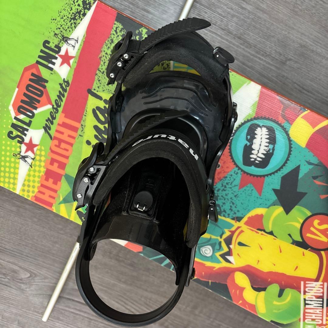 SALOMON 140cmキッズ スノーボード ビンディング付き