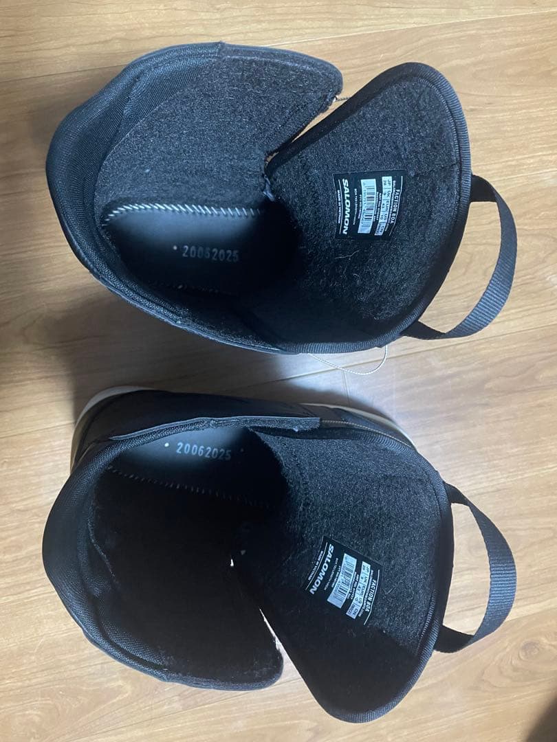 SALOMON スノーボードブーツ ブラック 28 1度のみ使用