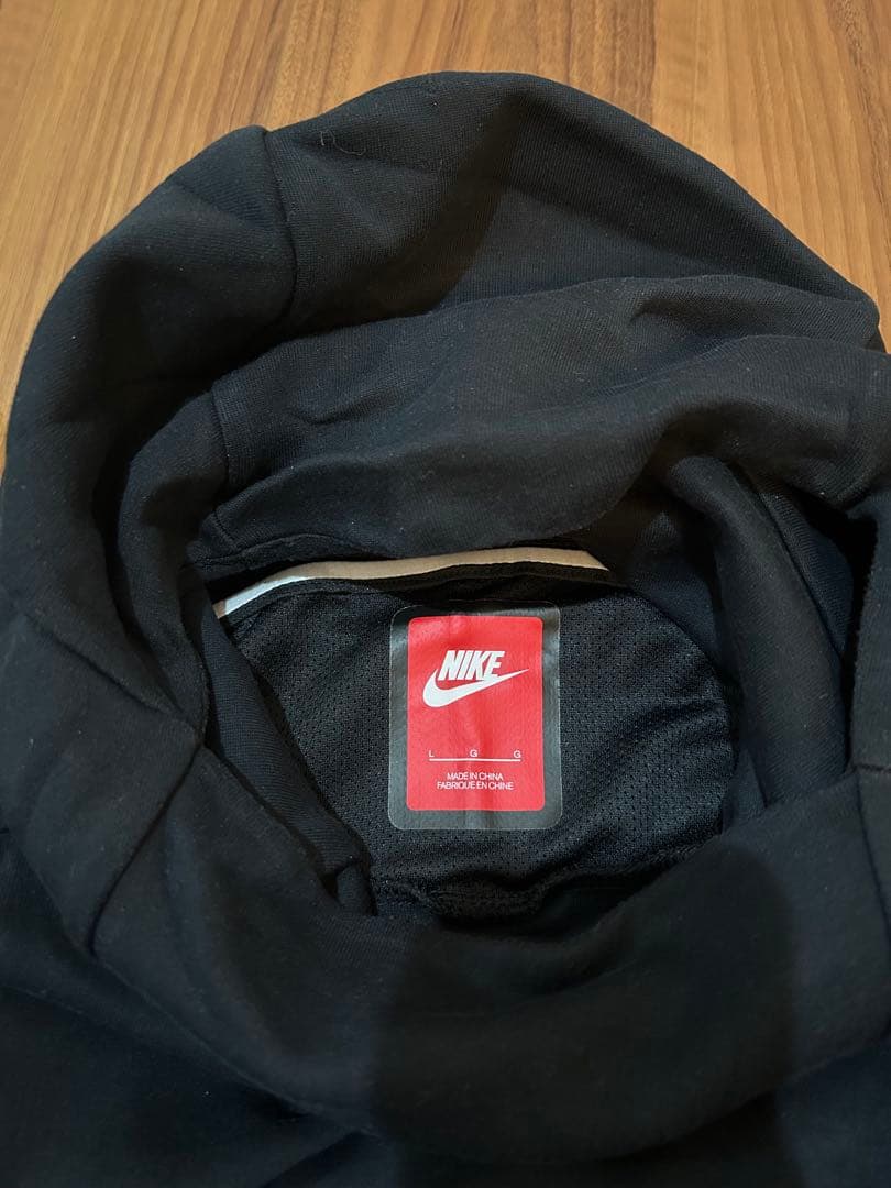 NIKE ナイキ　ブラック テックフリース上下セット