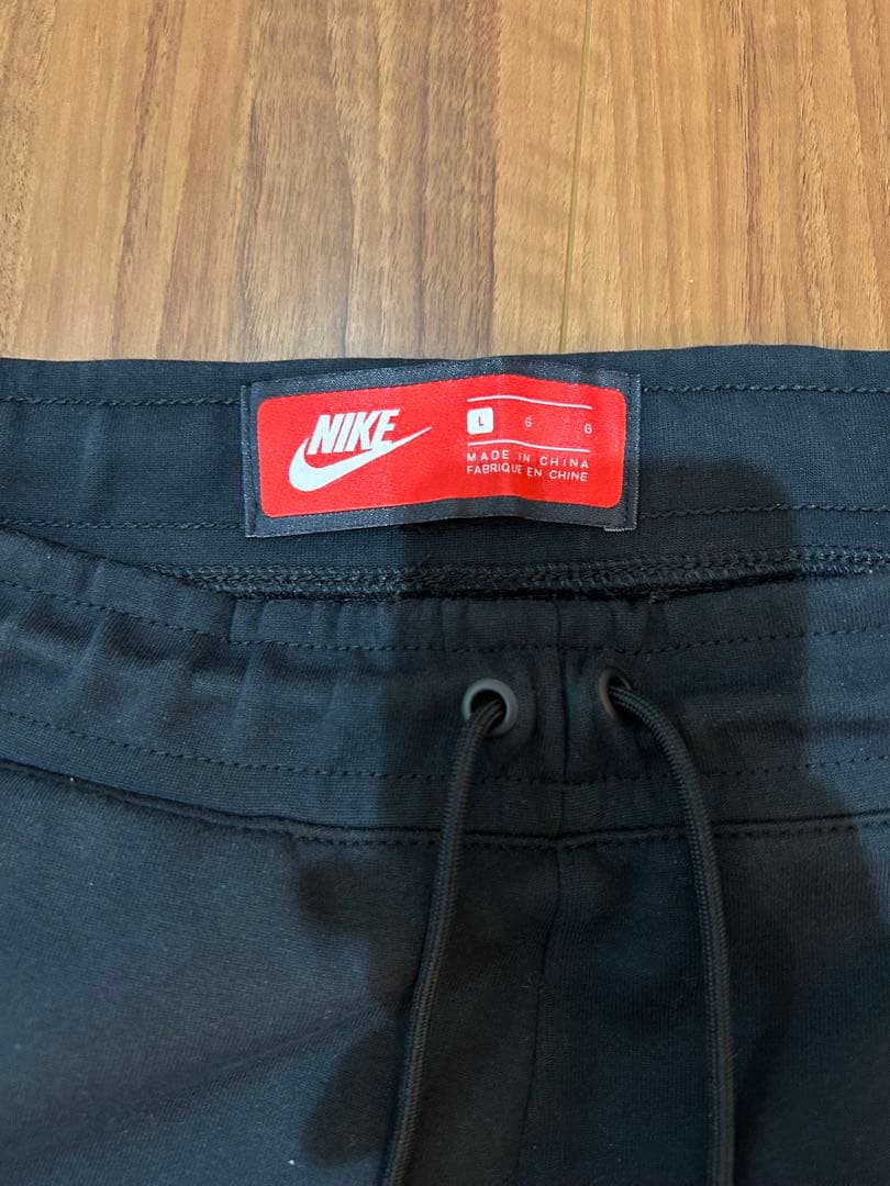 NIKE ナイキ　ブラック テックフリース上下セット