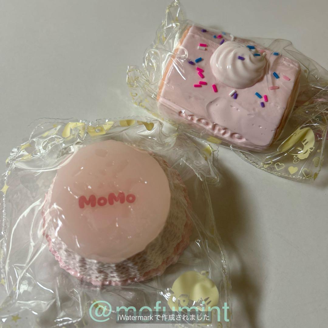 MoMo スクイーズ クリームいちごロール クリームチョコロール ももプリン 桃