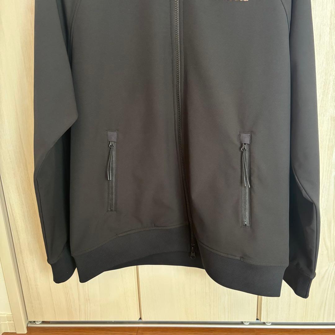 BRIEFING GOLF パーカー　裏起毛　ブラック　メンズM