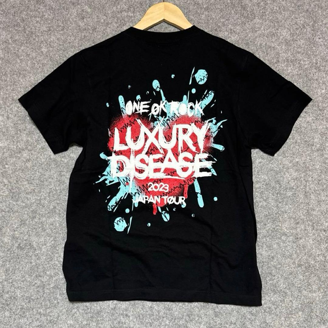 ✨ONE OK ROCK 2023 ハート グラフィックTシャツ ブラック