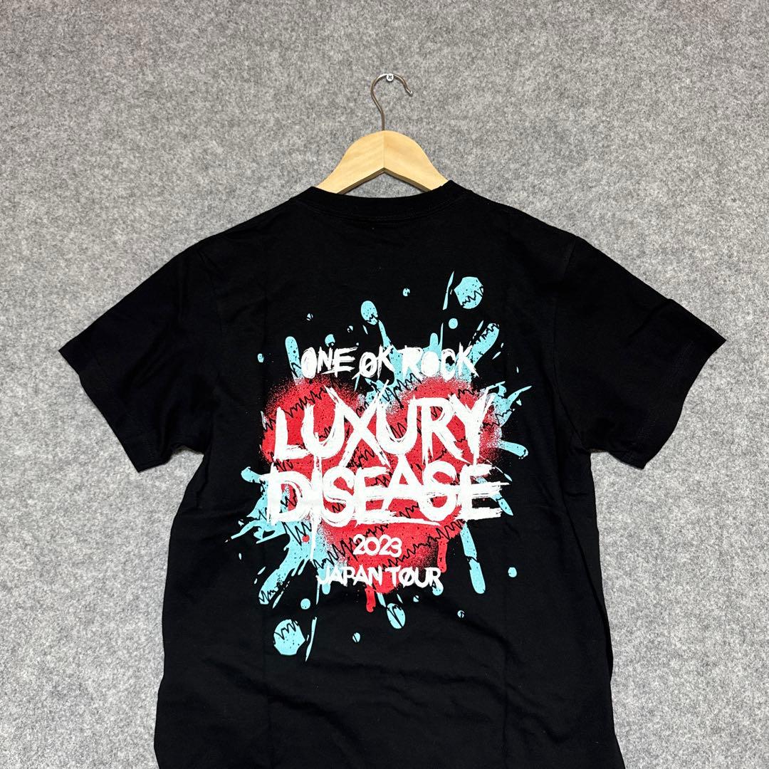 ✨ONE OK ROCK 2023 ハート グラフィックTシャツ ブラック